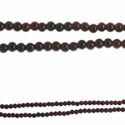 Hot Sale ✔️ Wholesale 🤩 Bead Gallery® Dark Red Opaque Glass Round Beads, 4mm ⌛ 🧨
