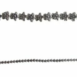 Hot Sale 👍 Outlet 🤩 Bead Gallery® Silver Carved Flower Metal Beads, 6mm 😍 😀