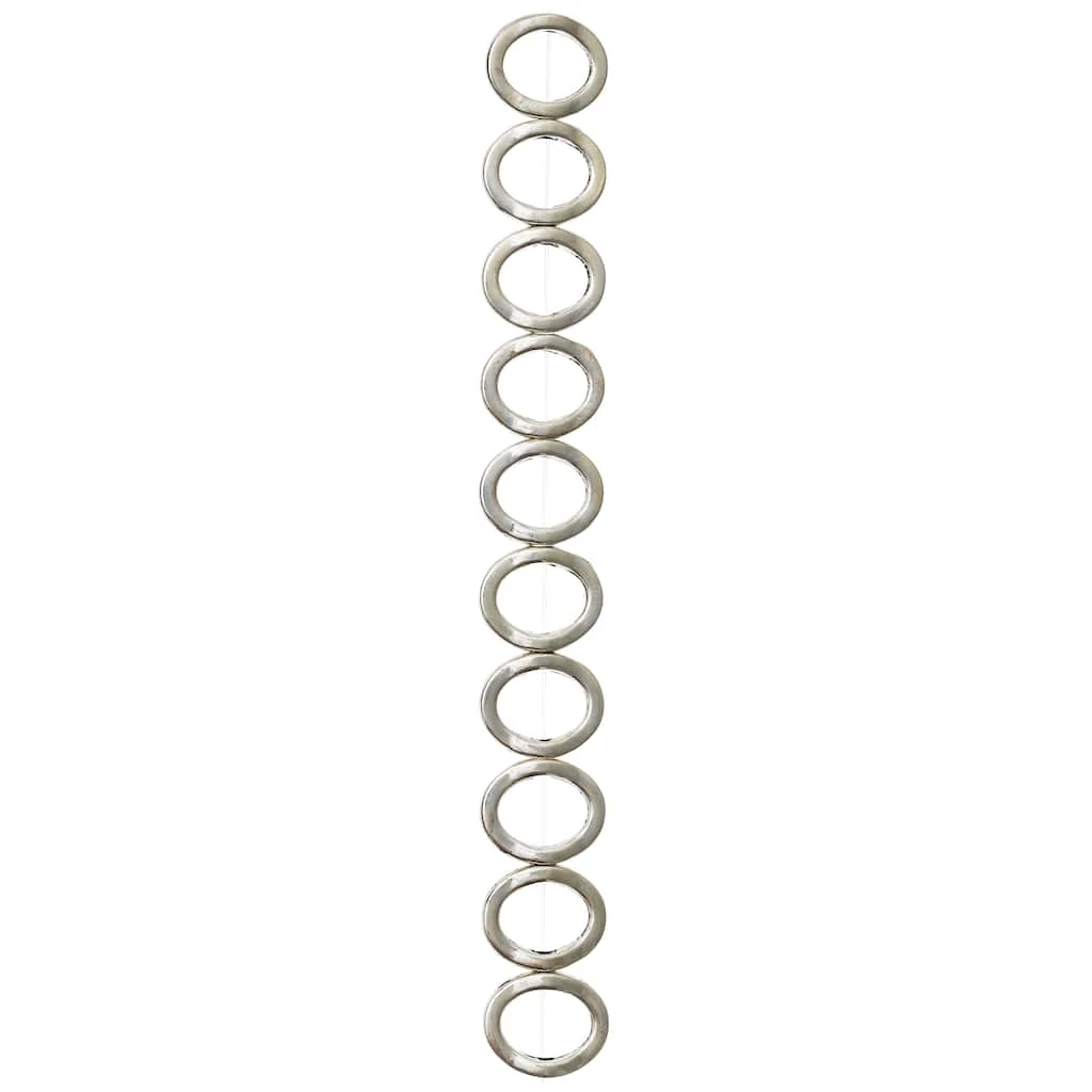 Best Pirce ๐ฅ Deals ๐ฅ Bead Gallery® Silver Metal Loop Beads, 15mm ๐ฅฐ โจ 5 Best Pirce ๐ฅ Deals ๐ฅ Bead Gallery® Silver Metal Loop Beads, 15mm ๐ฅฐ โจ - Image 3