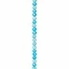 Outlet 🔔 Budget 💯 Bead Gallery® Aqua Rondelle Glass Beads, 6mm ✨ 🔔