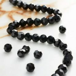 Coupon ❤️ Best reviews of ✔️ Bead Gallery® Black Faceted Glass Round Beads, 5mm 👏 👍 -Bead Gallery Shop 10322115 20