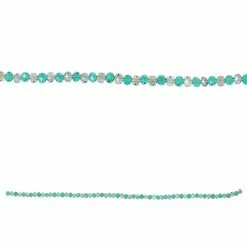 Best Pirce 😍 Discount 😉 12 Pack: Bead Gallery® Green Mix Faceted Glass Rondel Beads, 4mm 🛒 👏