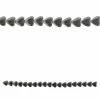 New 💯 Top 10 🎉 12 Pack: Bead Gallery® Silver Hematite Heart Beads, 10mm 👏 🥰 -Bead Gallery Shop 10322273 1