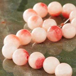 Best deal 😉 Budget 🔥 Bead Gallery® Light Pink Round Stone Beads, 10mm 🎉 🧨 -Bead Gallery Shop 10322278 20