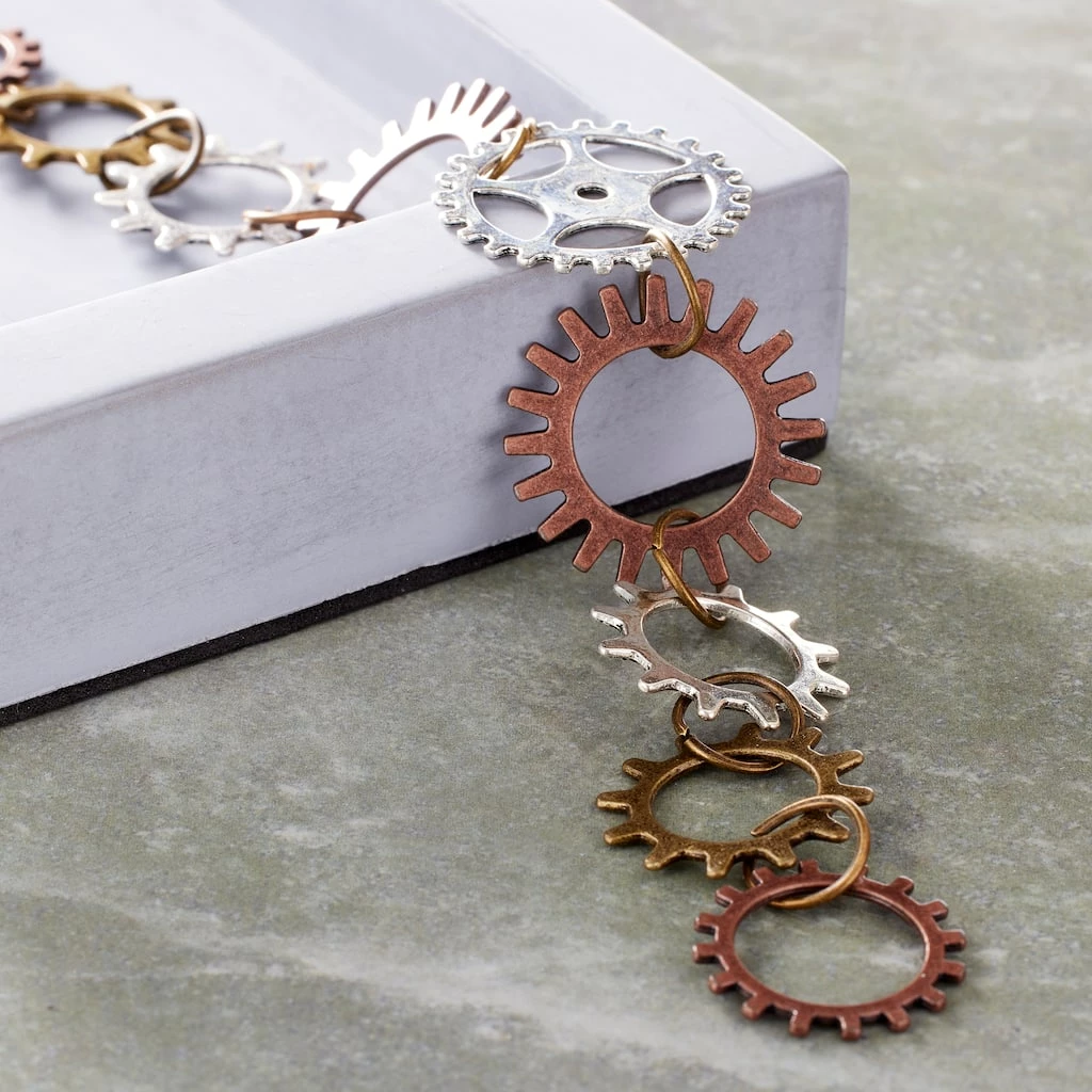 Budget ๐ฏ New โค๏ธ Bead Gallery® Metallic Metal Gear Beads ๐ ๐ 4 Budget ๐ฏ New โค๏ธ Bead Gallery® Metallic Metal Gear Beads ๐ ๐ - Image 2