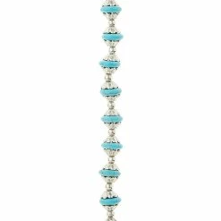 Best deal ๐ Cheap ๐งจ Bead Gallery® Silver & Turquoise Rondelle Beads, 12mm โญ ๐