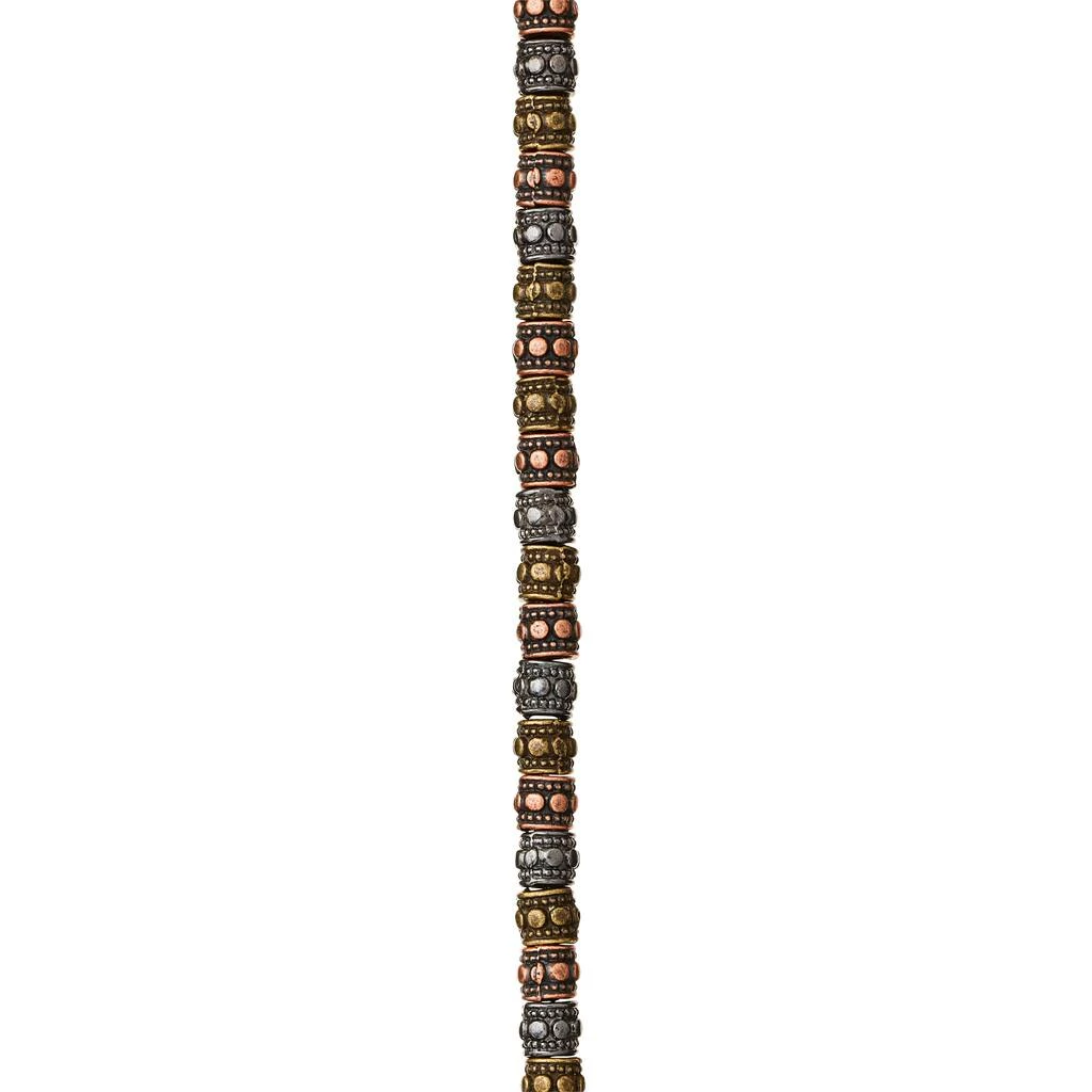 Brand new ๐ฏ Hot Sale ๐ฅฐ Bead Gallery® Multicolor Metallic Carved Drum Beads, 4mm โญ ๐ 7 Brand new ๐ฏ Hot Sale ๐ฅฐ Bead Gallery® Multicolor Metallic Carved Drum Beads, 4mm โญ ๐ - Image 5