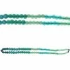 Best reviews of ❤️ Coupon 👍 Bead Gallery® Aqua Mix Glass Round Beads, 6mm 🔥 👍 -Bead Gallery Shop 10367572