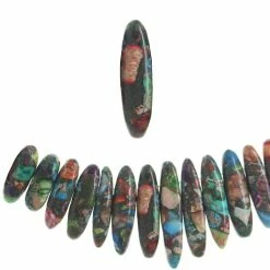 Cheap ๐ New ๐ Bead Gallery® Multicolor Composite Stone Beads, 20mm โค๏ธ ๐