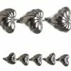 Outlet 🛒 Buy 🌟 Bead Gallery® Silver Metal Heart Beads, 24mm 🎉 ⭐ -Bead Gallery Shop 10367683
