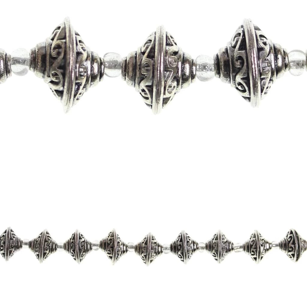 Cheapest π Outlet π 12 Packs: 18 ct. (216 total) Bead Gallery® Silver Metal Cap-shaped Beads, 18mm β€οΈ βοΈ 3 Cheapest π Outlet π 12 Packs: 18 ct. (216 total) Bead Gallery® Silver Metal Cap-shaped Beads, 18mm β€οΈ βοΈ