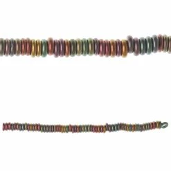 Promo โจ Best deal ๐ 12 Packs: 60 ct. (720 total) Bead Gallery® Multicolor Czech Glass Small Rondelle Beads, 8mm ๐ ๐