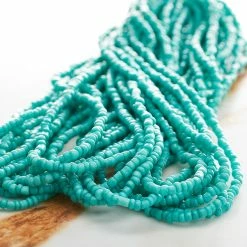 Buy 🔔 Wholesale ❤️ Bead Gallery® Turquoise Glass Seed Beads, 12/0 🔥 🥰 -Bead Gallery Shop 10393249 20