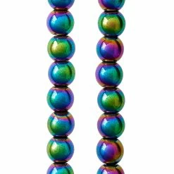 Brand new ๐ฅ Deals โค๏ธ Bead Gallery® Hematite Round Beads, 6mm ๐ฅฐ โจ