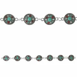 Cheapest 🔔 Hot Sale 💯 12 Packs: 7 ct. (84 total) Bead Gallery® Turquoise Flower Enamel Metal Connectors, 15mm 🤩 👍