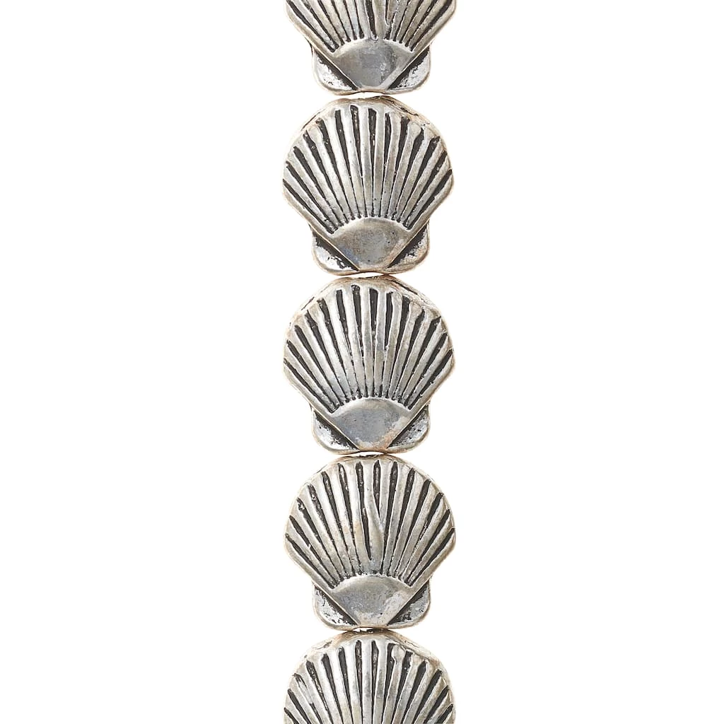 Best deal π Cheap π€© Bead Gallery® Silver Scallop Metal Beads, 13mm π π₯ 3 Best deal π Cheap π€© Bead Gallery® Silver Scallop Metal Beads, 13mm π π₯