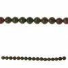Promo ✨ Promo ⭐ Bead Gallery® Green Unakite Round Beads, 12mm 😉 🛒 -Bead Gallery Shop 10401615