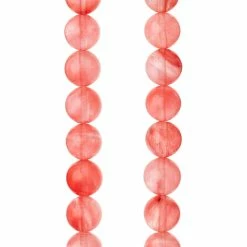 Best Pirce ๐ฅฐ Best deal ๐ Bead Gallery® Cherry Quartz Glass Small Round Beads, 10mm ๐ ๐