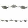 Best Sale 🎉 Deals ⭐ 12 Pack: Bead Gallery® Silver Metal Leaf Beads, 31mm 👍 🤩 -Bead Gallery Shop 10416233 1