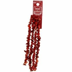 Flash Sale 👏 Cheapest 😉 12 Pack: Bead Gallery® Red Dyed Bamboo Coral Chip Beads 🤩 🔔 -Bead Gallery Shop 10427629 r