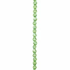 Flash Sale 🌟 Best reviews of 😍 Bead Gallery® Green Glass Bicone Beads, 6mm 🔥 ⭐