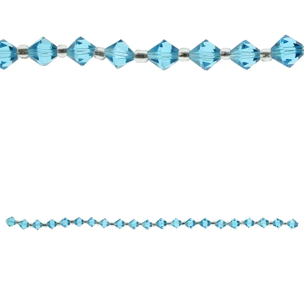 Cheapest โค๏ธ Flash Sale ๐ฏ 12 Pack: Bead Gallery® Aqua Glass Bicone Beads, 8mm โญ โ๏ธ 3 Cheapest โค๏ธ Flash Sale ๐ฏ 12 Pack: Bead Gallery® Aqua Glass Bicone Beads, 8mm โญ โ๏ธ