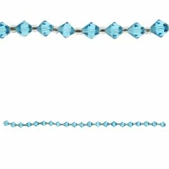 Wholesale ⌛ Cheapest 🤩 Bead Gallery® Aqua Glass Bicone Beads, 8mm 👍 🛒