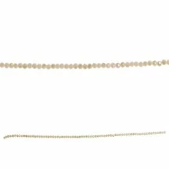 Hot Sale 🥰 Outlet 🌟 12 Pack: Bead Gallery® White Glass Faceted Rondelle Beads, 3mm 😀 ✨