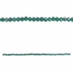 Best Pirce ๐งจ Buy ๐ Bead Gallery® Aqua Rondelle Luster Glass Beads, 6mm ๐ โญ