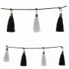 Budget 🥰 Flash Sale 😉 12 Pack: Bead Gallery® Black & White Tassel Beads, 45mm 🤩 👏 -Bead Gallery Shop 10436608