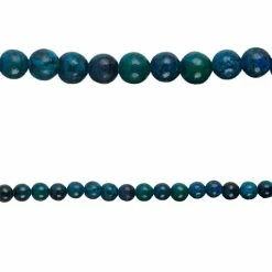 Budget 🥰 Best Pirce ⌛ 12 Pack: Bead Gallery® Aqua Reconstituted Stone Round Beads, 6mm 😀 ⭐