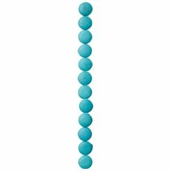 Outlet 😉 Cheap ⌛ Bead Gallery® Turquoise Dyed Howlite Lentil Beads, 12mm 😀 🤩 -Bead Gallery Shop 10464237 30