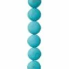 Outlet 😉 Cheap ⌛ Bead Gallery® Turquoise Dyed Howlite Lentil Beads, 12mm 😀 🤩 -Bead Gallery Shop 10464237 31