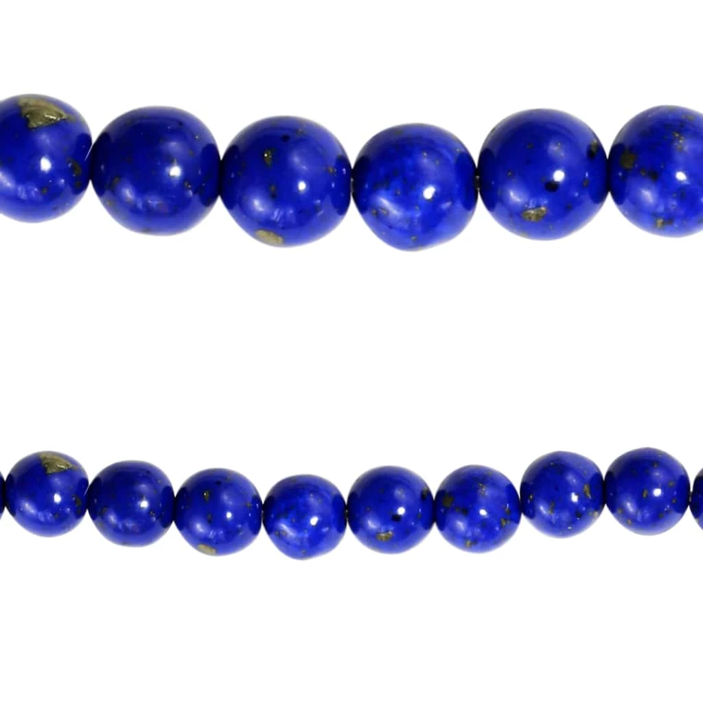 Outlet โ Deals ๐ฏ 12 Pack: Bead Gallery® Blue Reconstituted Lapis Round Beads, 4mm ๐ฅ ๐ฅ 3 Outlet โ Deals ๐ฏ 12 Pack: Bead Gallery® Blue Reconstituted Lapis Round Beads, 4mm ๐ฅ ๐ฅ