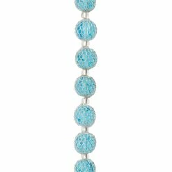 New ๐ Flash Sale โ๏ธ Bead Gallery® Sapphire with Silver Mesh Glass Round Beads, 10mm ๐ ๐ 10 New ๐ Flash Sale โ๏ธ Bead Gallery® Sapphire with Silver Mesh Glass Round Beads, 10mm ๐ ๐ -Bead Gallery Shop 10464463 31