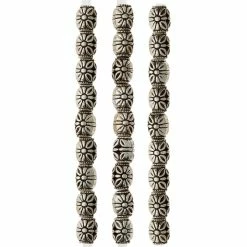 Cheapest 🔥 Coupon 🌟 Bead Gallery® Silver-Plated Antique Flower Carved Tube Beads, 10mm 💯 😉 7 Cheapest 🔥 Coupon 🌟 Bead Gallery® Silver-Plated Antique Flower Carved Tube Beads, 10mm 💯 😉 -Bead Gallery Shop 10470762 30