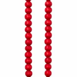 Best deal ๐ Cheap ๐ Bead Gallery® Red Wood Round Beads, 8mm โญ ๐ฏ