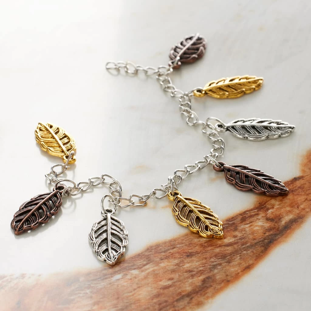 Best deal โญ Coupon โจ Bead Gallery® Multicolor Metal Leaf Beads, 22mm โญ ๐คฉ 4 Best deal โญ Coupon โจ Bead Gallery® Multicolor Metal Leaf Beads, 22mm โญ ๐คฉ - Image 2