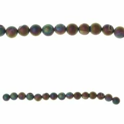 Flash Sale 🤩 Wholesale 😀 12 Pack: Bead Gallery® Multicolored Druzy Agate Stone Beads, 10mm ⌛ 👏