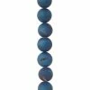Cheap ❤️ Cheapest 🌟 Bead Gallery® Blue Druzy Agate Stone Beads, 10mm ✔️ 🥰 -Bead Gallery Shop 10471497 31