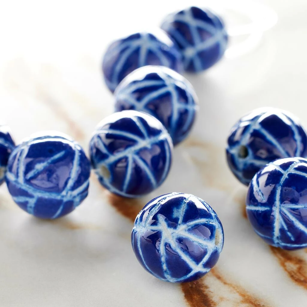 Best reviews of โจ Brand new ๐ Bead Gallery® Blue Ceramic Round Beads, 17mm โ๏ธ ๐ 4 Best reviews of โจ Brand new ๐ Bead Gallery® Blue Ceramic Round Beads, 17mm โ๏ธ ๐ - Image 2