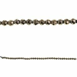 Hot Sale 😍 Discount 🛒 12 Pack: Bead Gallery® Gold Faceted Luster Hematite Round Beads, 6mm 🔥 💯