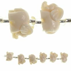 Coupon ๐ Outlet ๐คฉ Bead Gallery® White Reconstituted Stone Elephant Beads, 15mm ๐ฅฐ โ๏ธ