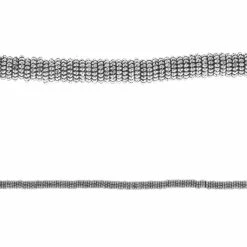 Best Pirce 😀 Brand new 💯 12 Pack: Bead Gallery® Silver Metal Thin Rondelle Beads, 4mm 🛒 ⌛