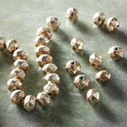 Flash Sale 💯 Discount 🎁 Bead Gallery® Silver Faceted Metal Rondelle Beads, 6mm ✔️ 😉 -Bead Gallery Shop 10471843 20