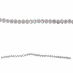 Outlet 👏 Best deal 🤩 Bead Gallery® Lavender Glass Rondelle Beads, 6mm 🎁 👍