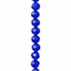 Deals ๐ Wholesale โ๏ธ Bead Gallery® Sapphire Glass Rondelle Beads, 10mm ๐ ๐