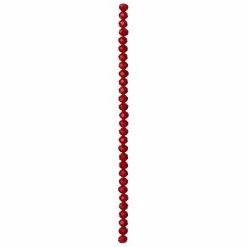 Best Pirce 😀 Budget 😉 Bead Gallery® Red Glass Rondel Beads, 8mm 😀 ⌛ -Bead Gallery Shop 10471900 30