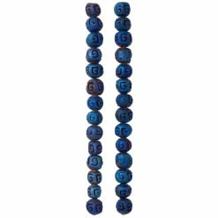 Budget ✔️ Outlet 💯 Bead Gallery® Blue Ceramic Round Beads, 8mm 🔔 ❤️ -Bead Gallery Shop 10472409 30