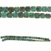 Wholesale 🧨 Hot Sale 🎁 Bead Gallery® Turquoise Czech Glass Square Beads, 6mm 🤩 🛒 -Bead Gallery Shop 10472424